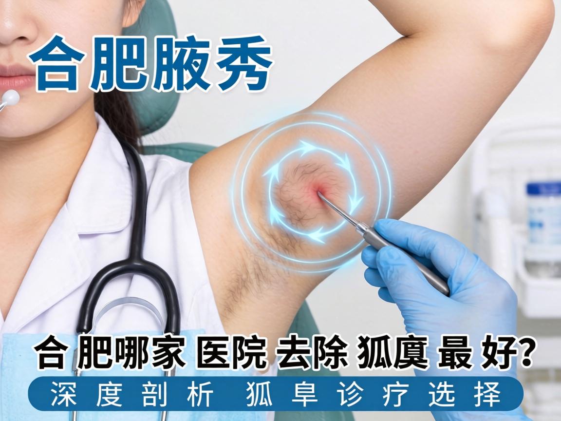 合肥腋秀解析，合肥哪家医院去除狐臭最好？深度剖析狐臭诊疗选择