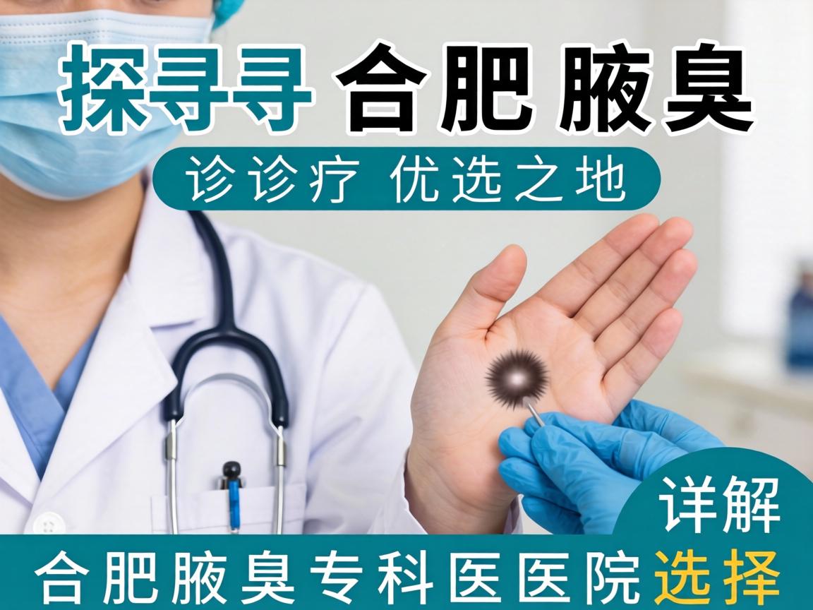 探寻合肥腋臭诊疗优选之地,详解合肥腋臭专科医院选择 探寻合肥腋臭诊疗优选之地,详解合肥腋臭专科医院选择