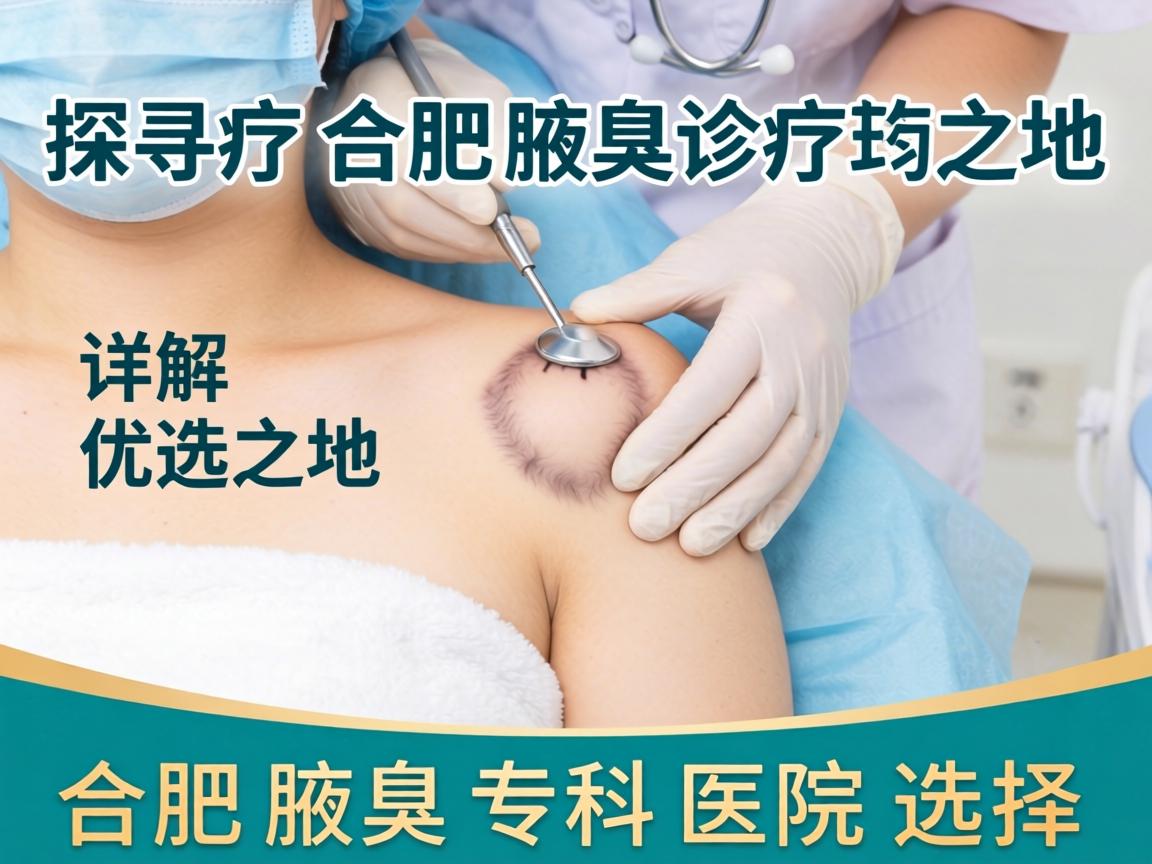 探寻合肥腋臭诊疗优选之地,详解合肥腋臭专科医院选择 探寻合肥腋臭诊疗优选之地,详解合肥腋臭专科医院选择