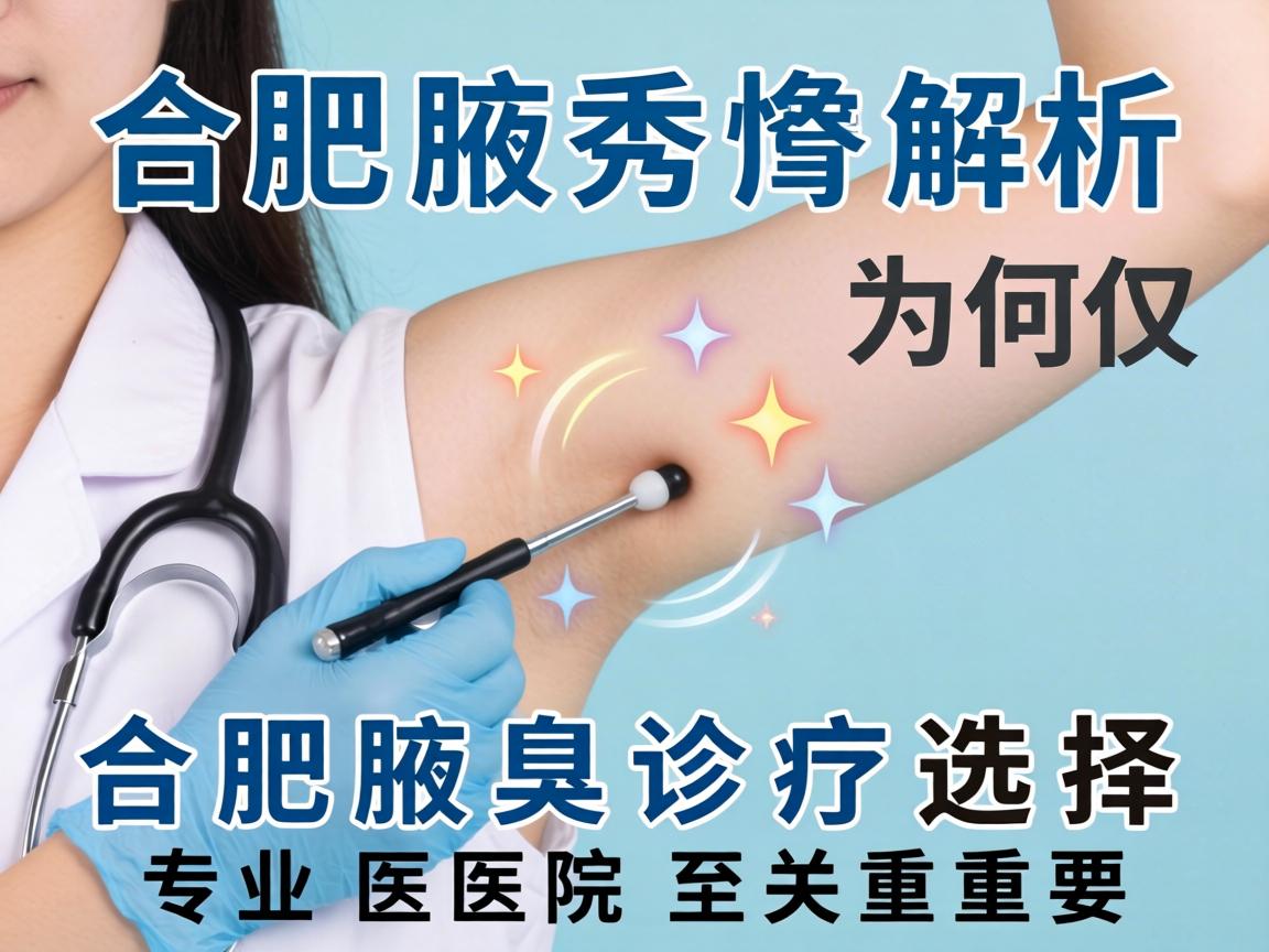 合肥腋秀解析,为何合肥腋臭诊疗选择专业医院至关重要 合肥腋秀解析,为何合肥腋臭诊疗选择专业医院至关重要