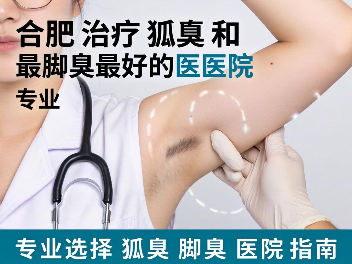 合肥治疗狐臭和脚臭最好的医院 专业选择狐臭脚臭医院指南