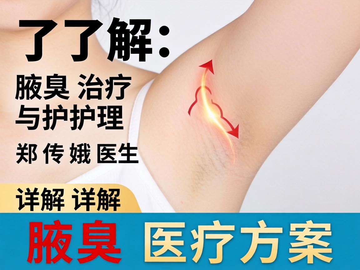 了解腋臭治疗与护理 郑传娥医生详解腋臭医疗方案