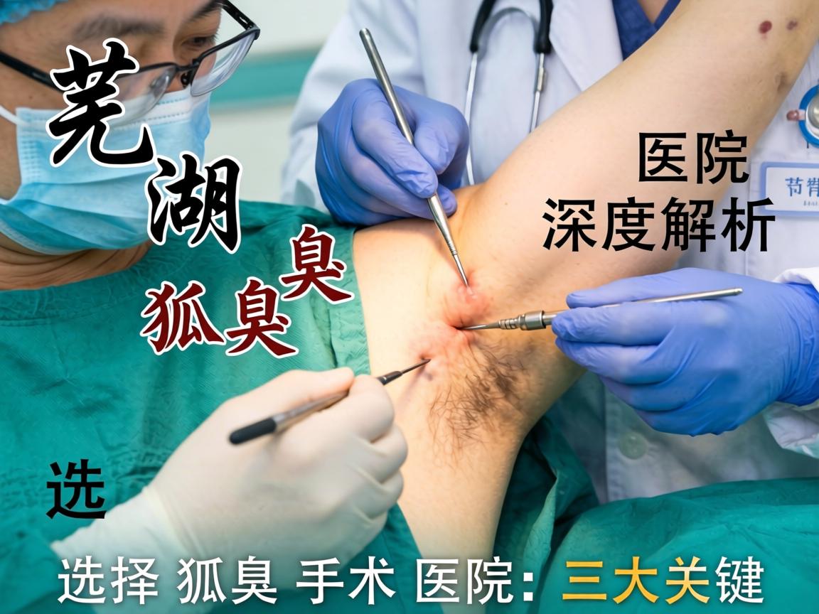 芜湖狐臭手术医院深度解析,选择狐臭手术医院的三大关键 芜湖狐臭手术医院深度解析,选择狐臭手术医院的三大关键