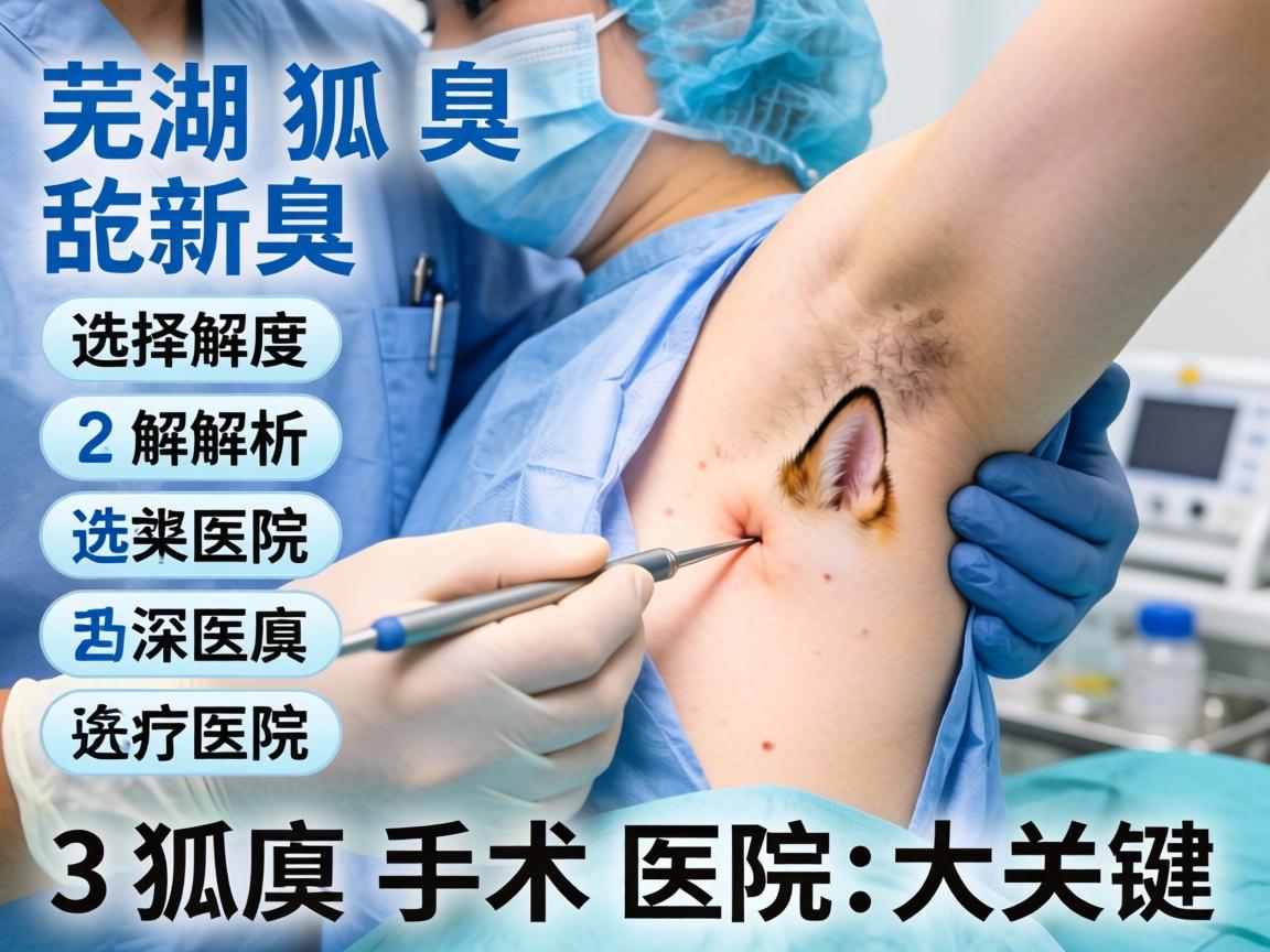 芜湖狐臭手术医院深度解析,选择狐臭手术医院的三大关键 芜湖狐臭手术医院深度解析,选择狐臭手术医院的三大关键