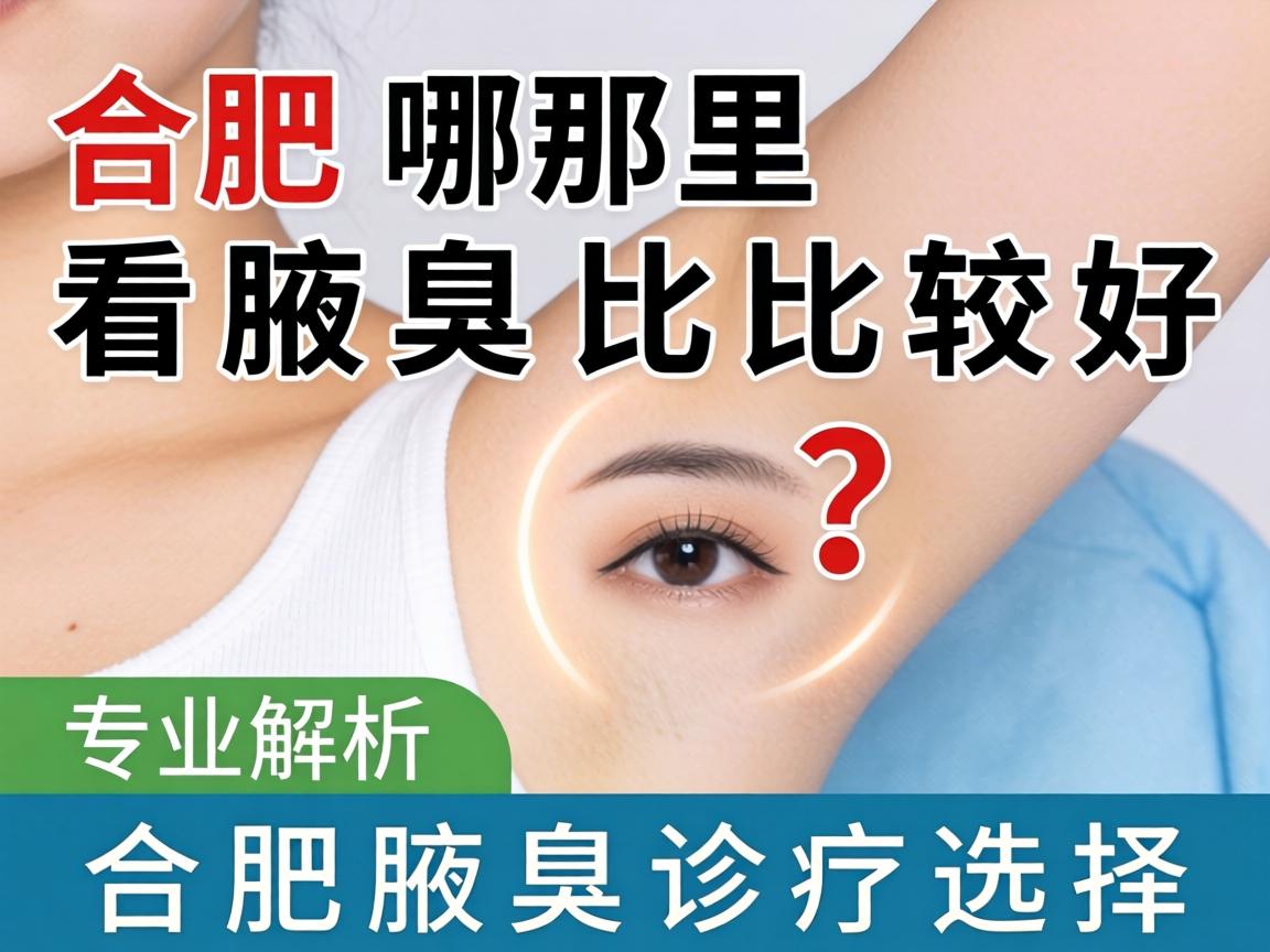 合肥哪里看腋臭比较好?专业解析合肥腋臭诊疗选择 合肥哪里看腋臭比较好?专业解析合肥腋臭诊疗选择