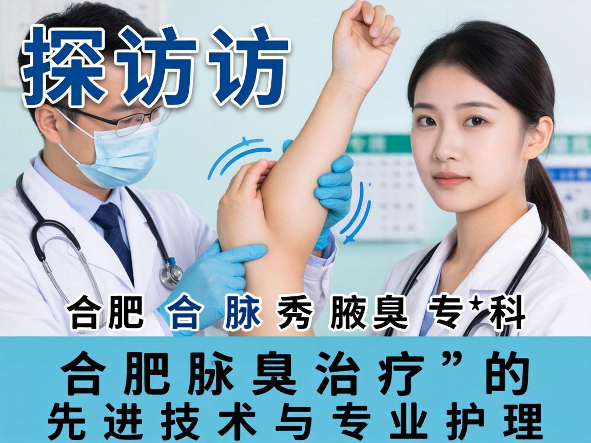 探访合肥腋秀腋臭专科，解析合肥腋臭治疗的先进技术与专业护理