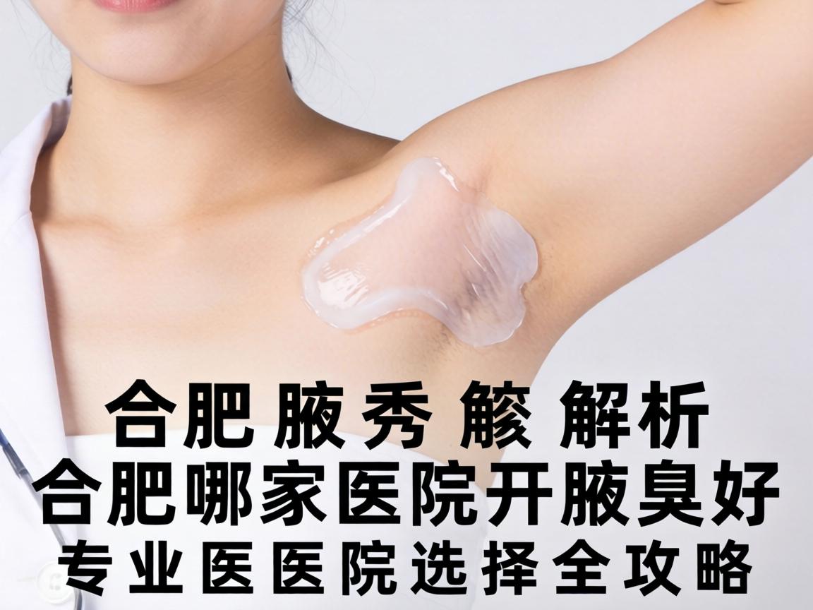 合肥腋秀解析，合肥哪家医院开腋臭好，专业医院选择全攻略