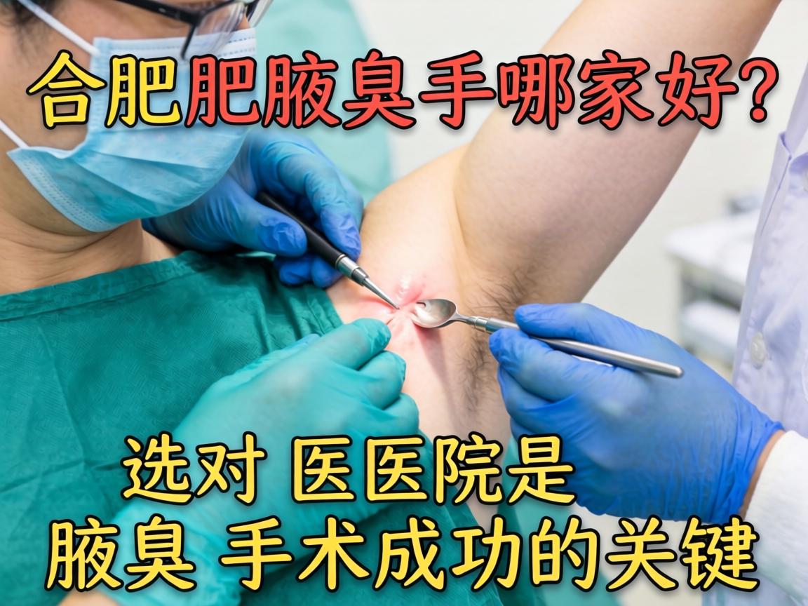 合肥腋臭手术哪家好?选对医院是腋臭手术成功的关键 合肥腋臭手术哪家好?选对医院是腋臭手术成功的关键