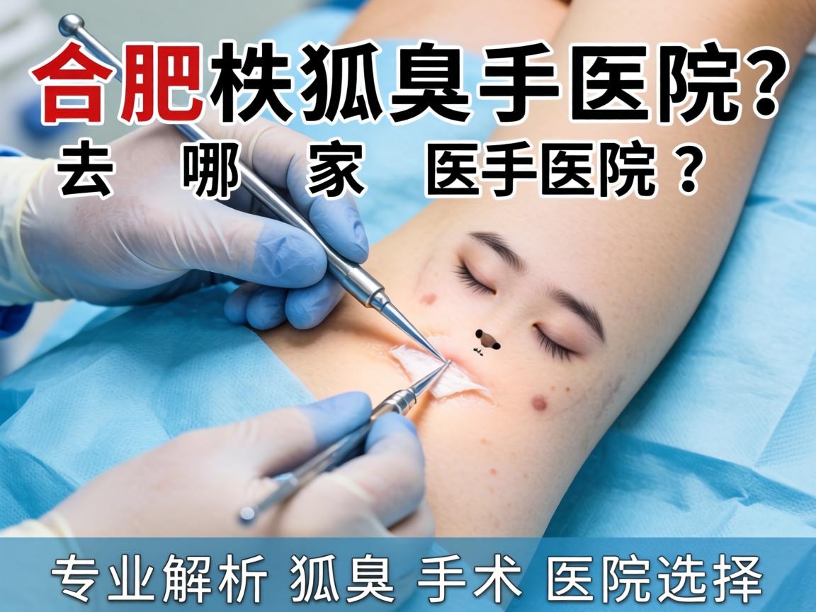 合肥狐臭手术去哪家医院？专业解析狐臭手术医院选择