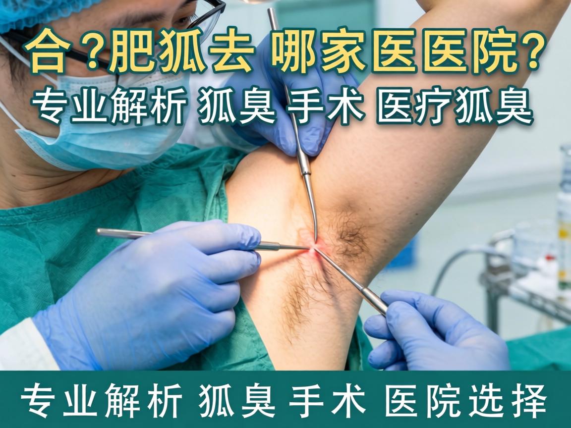 合肥狐臭手术去哪家医院？专业解析狐臭手术医院选择