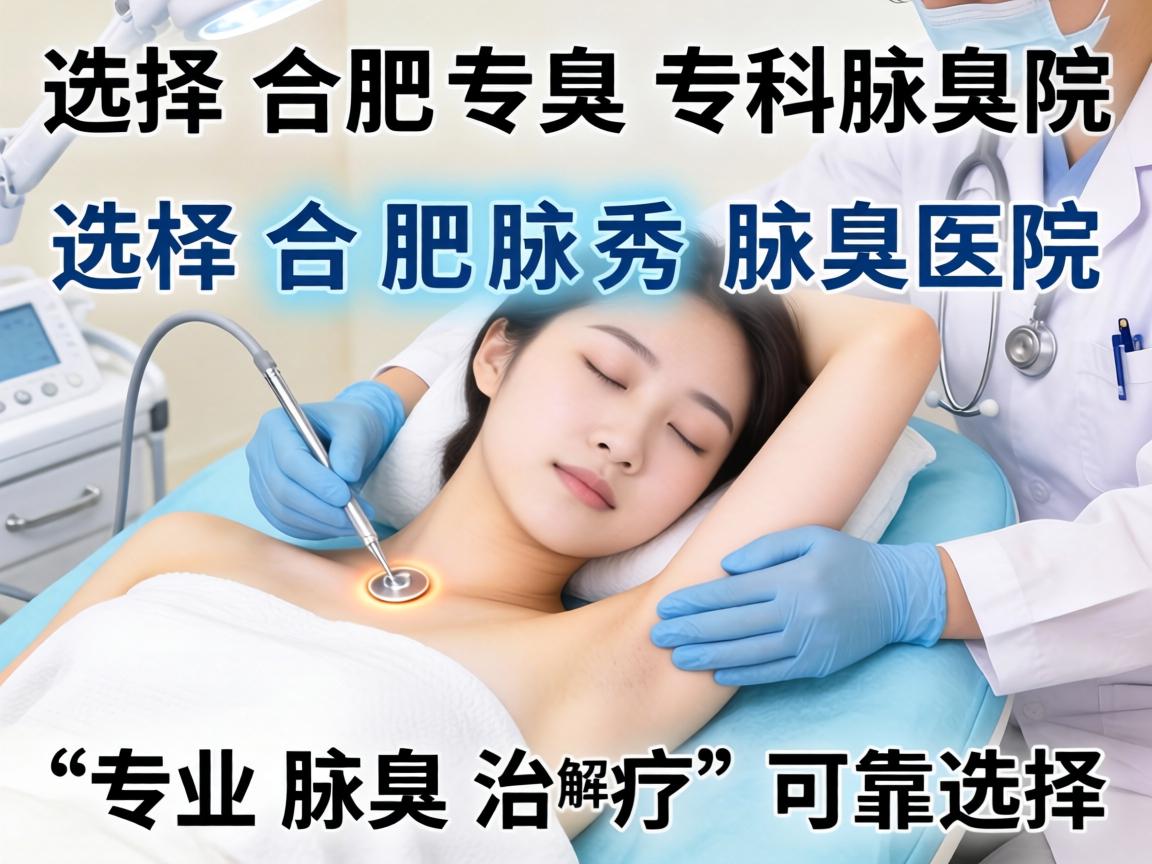 选择合肥腋秀腋臭专科医院，解析专业腋臭治疗的可靠选择