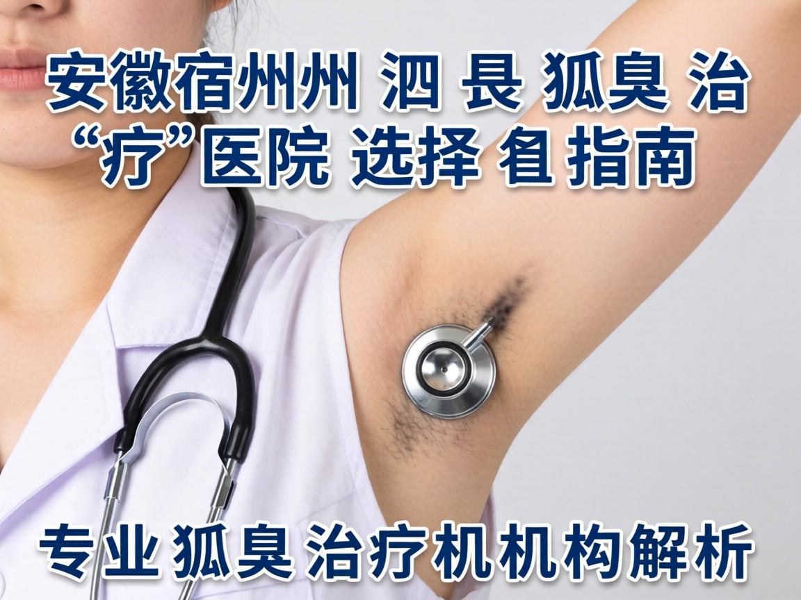 安徽宿州泗县狐臭治疗医院选择指南，专业狐臭治疗机构解析