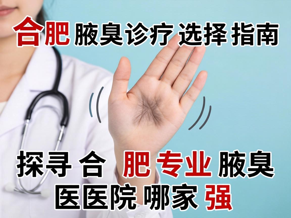 合肥腋臭诊疗选择指南,探寻合肥专业腋臭医院哪家强 合肥腋臭诊疗选择指南,探寻合肥专业腋臭医院哪家强