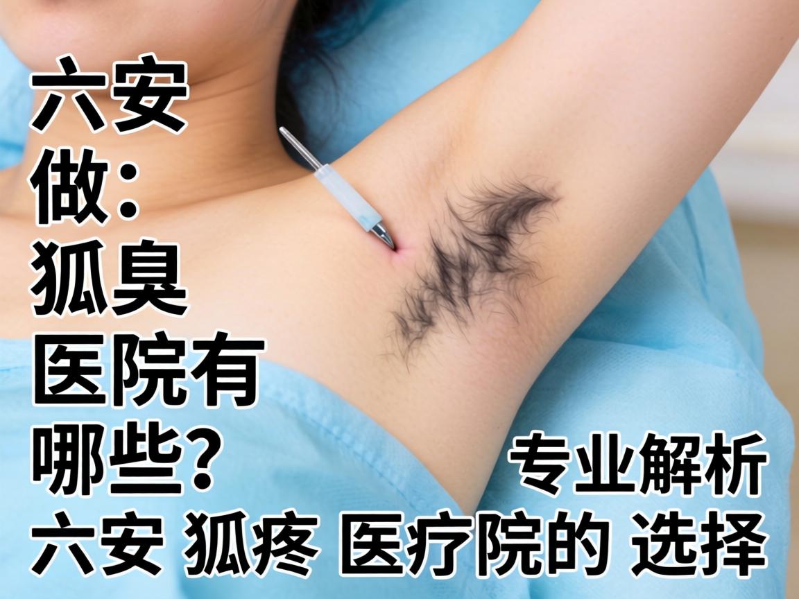六安做狐臭医院有哪些？专业解析六安狐臭医院的选择