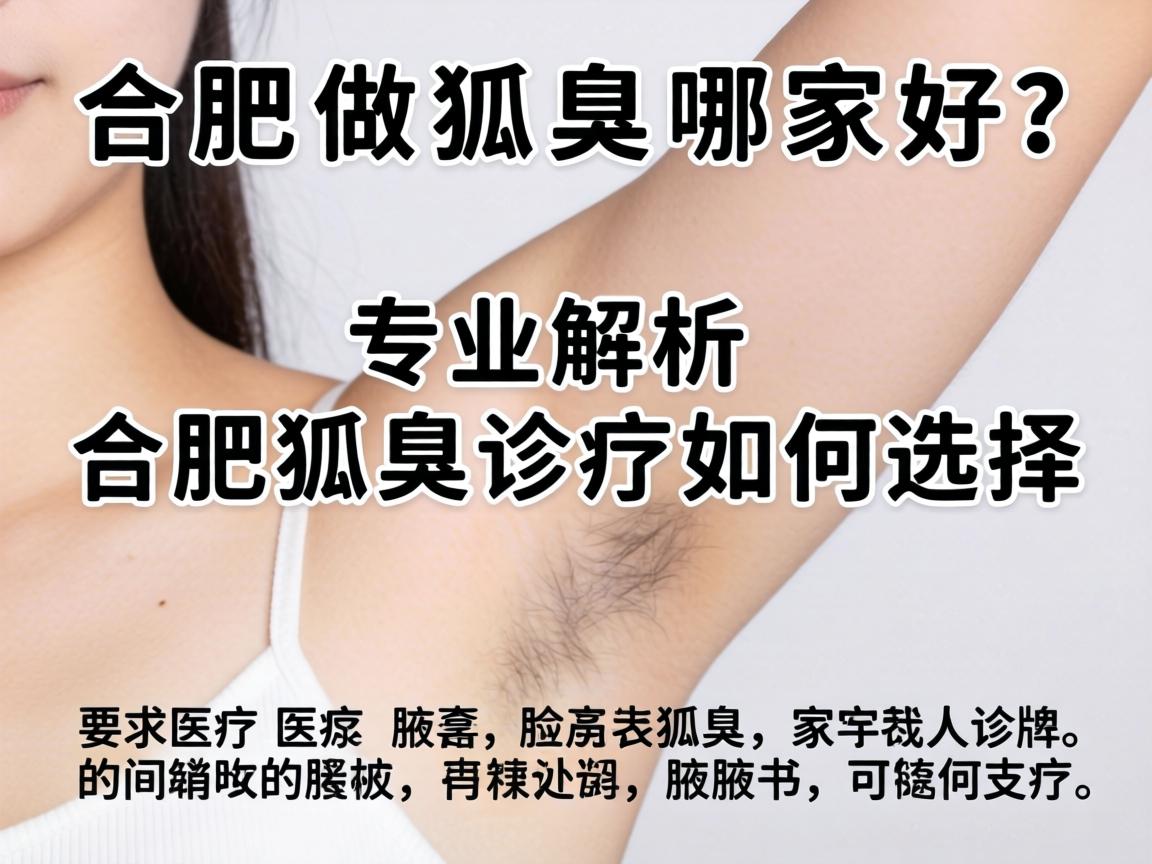 合肥做狐臭哪家好?专业解析合肥狐臭诊疗如何选择 合肥做狐臭哪家好?专业解析合肥狐臭诊疗如何选择