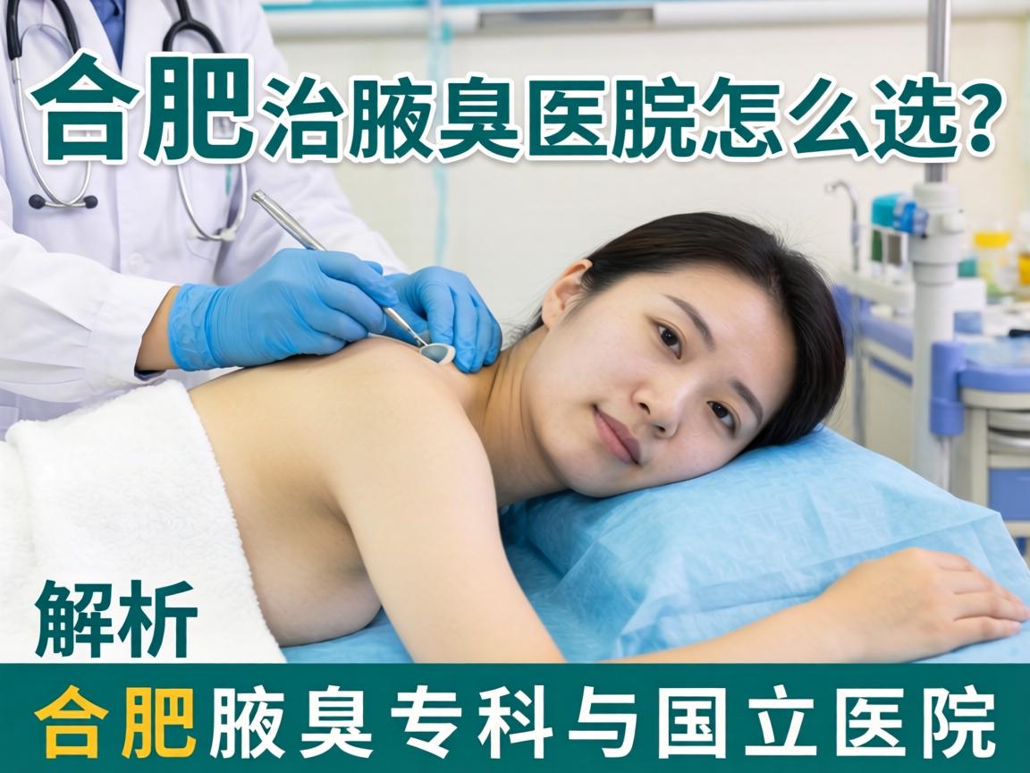 合肥治腋臭医院怎么选?解析合肥腋臭专科与国立医院 合肥治腋臭医院怎么选?解析合肥腋臭专科与国立医院