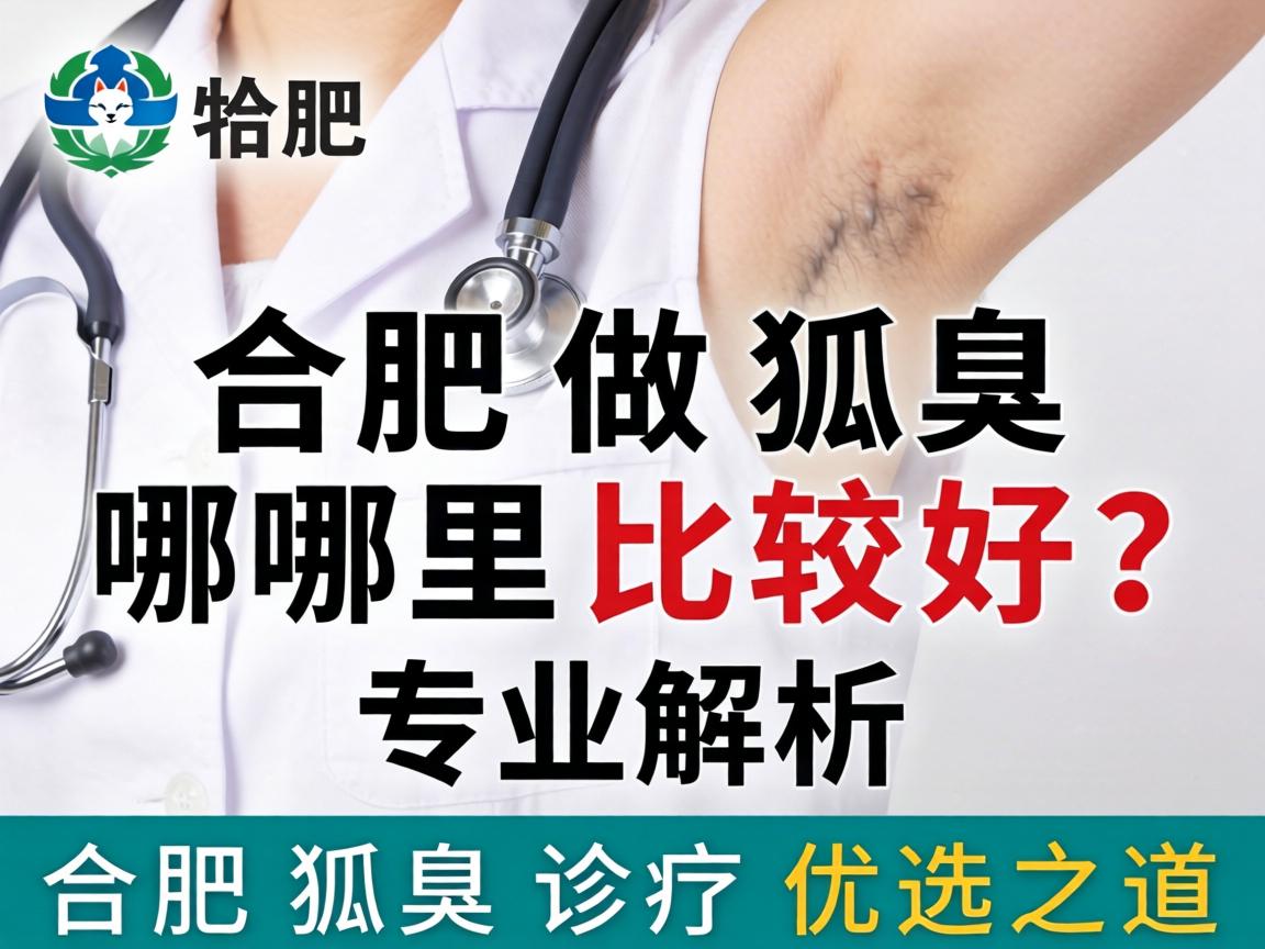 合肥做狐臭哪里比较好？专业解析合肥狐臭诊疗优选之道