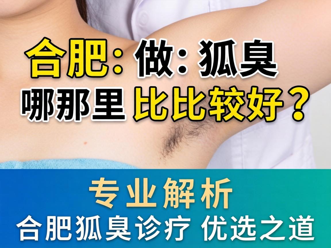 合肥做狐臭哪里比较好？专业解析合肥狐臭诊疗优选之道