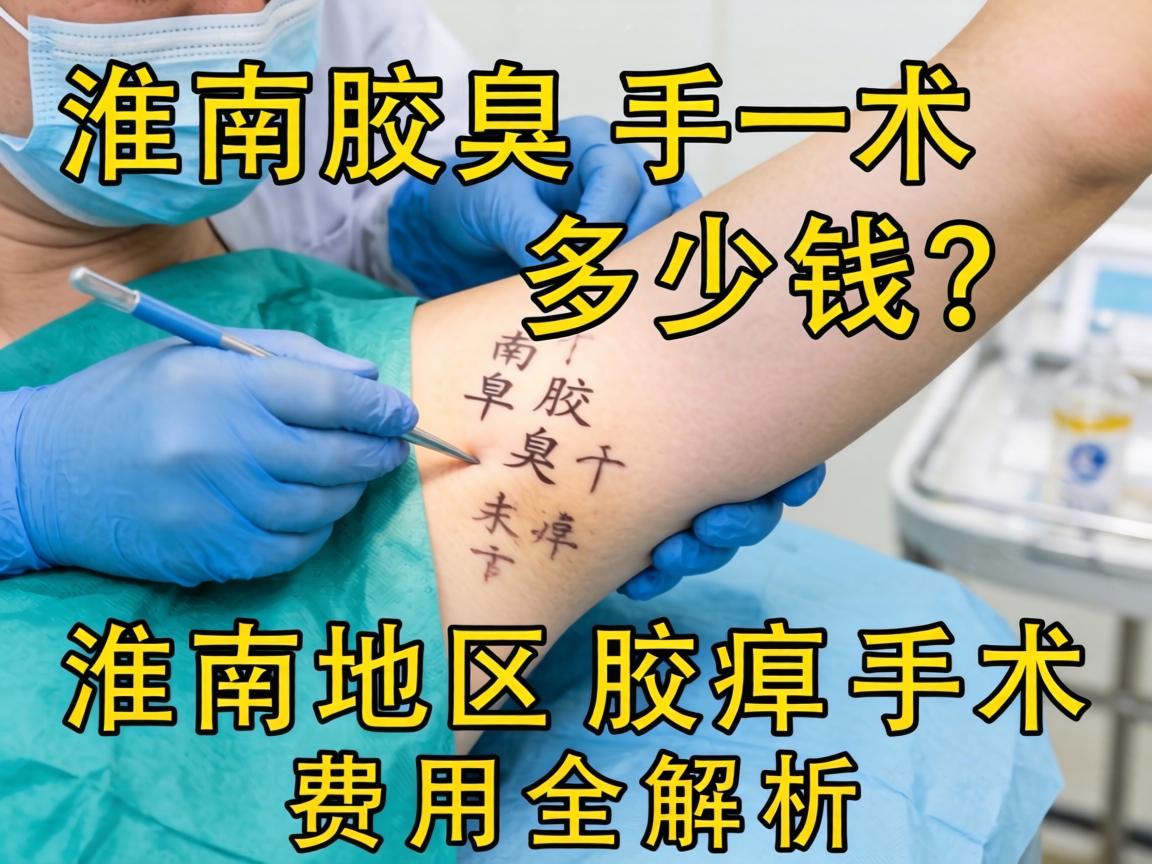淮南腋臭手术多少钱？淮南地区腋臭手术费用全解析