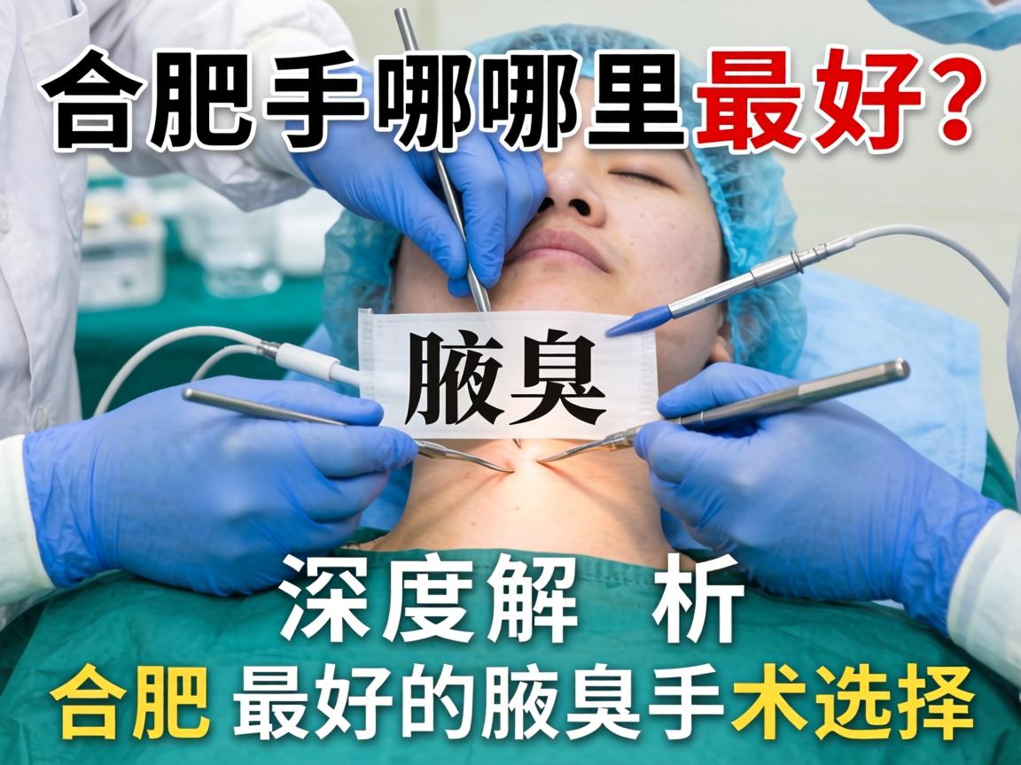 合肥腋臭手术哪里最好?深度解析合肥最好的腋臭手术选择 合肥腋臭手术哪里最好?深度解析合肥最好的腋臭手术选择