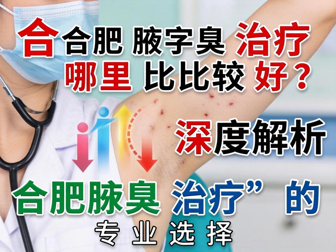 合肥腋臭治疗哪里比较好？深度解析合肥腋臭治疗的专业选择