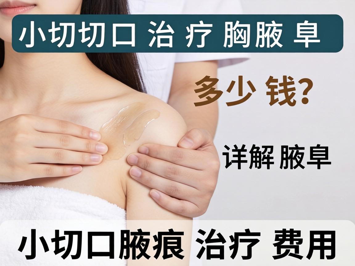 小切口治疗腋臭多少钱？详解小切口腋臭治疗费用