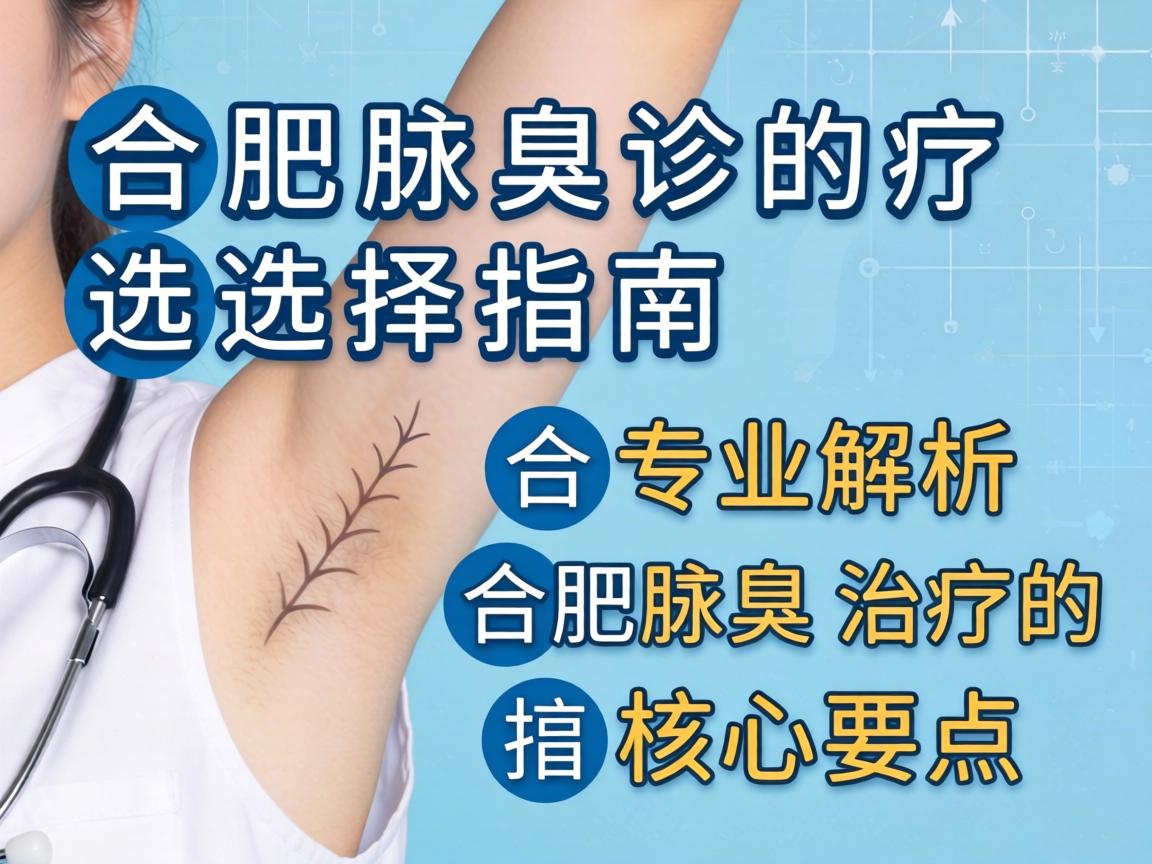 合肥腋臭诊疗选择指南,专业解析合肥腋臭治疗的核心要点 合肥腋臭诊疗选择指南,专业解析合肥腋臭治疗的核心要点