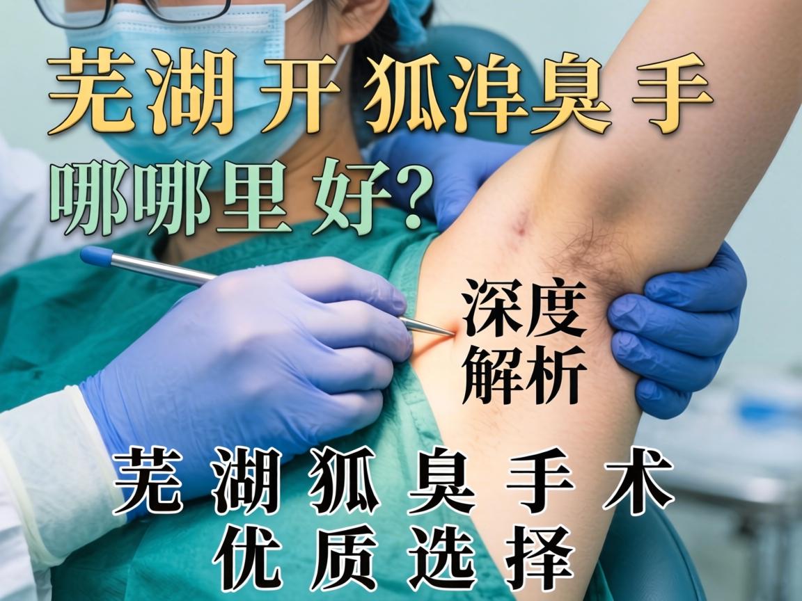 芜湖开狐臭手术哪里好？深度解析芜湖狐臭手术优质选择