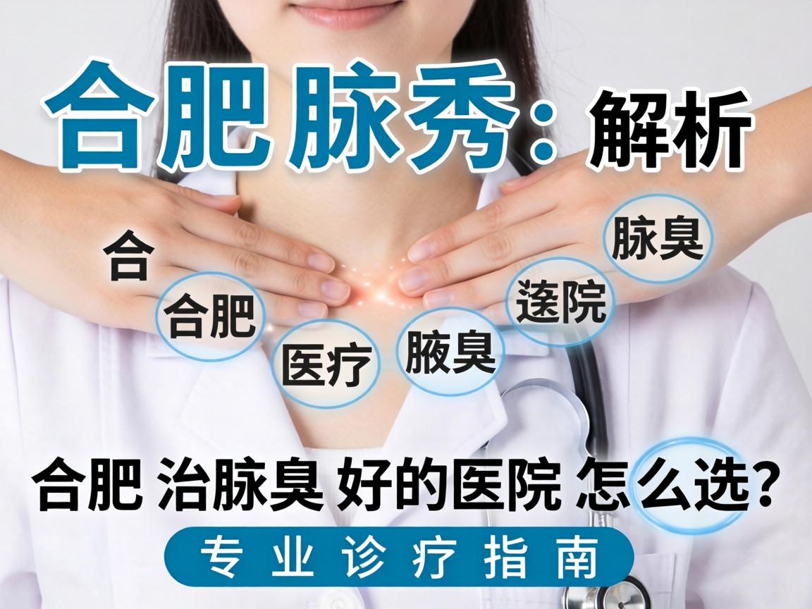 合肥腋秀解析,合肥治腋臭好的医院怎么选?专业诊疗指南 合肥腋秀解析,合肥治腋臭好的医院怎么选?专业诊疗指南