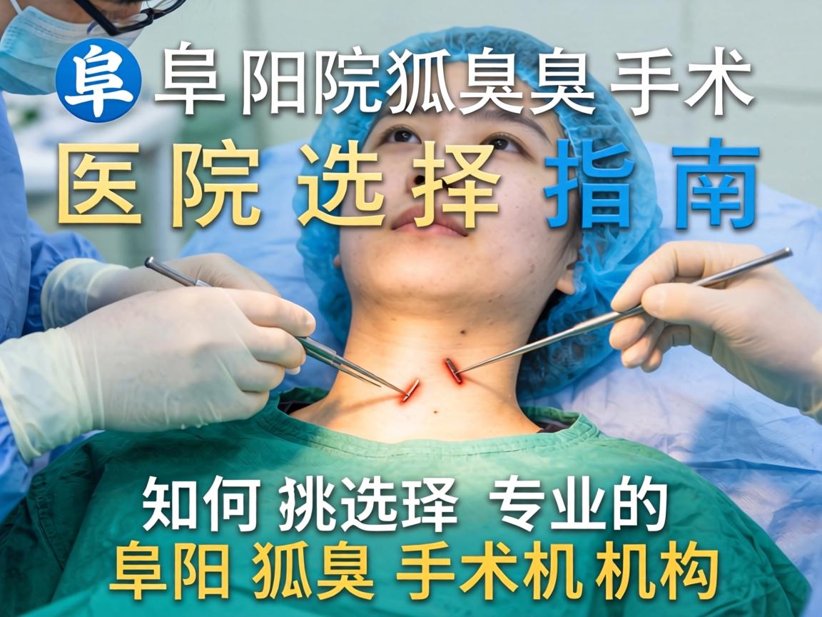 阜阳狐臭手术医院选择指南,如何挑选专业的阜阳狐臭手术机构 阜阳狐臭手术医院选择指南,如何挑选专业的阜阳狐臭手术机构