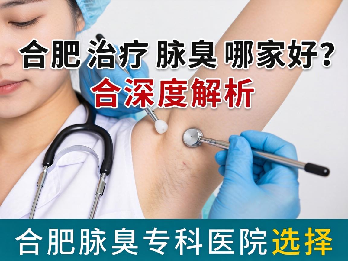 合肥治疗腋臭哪家好？深度解析合肥腋臭专科医院选择