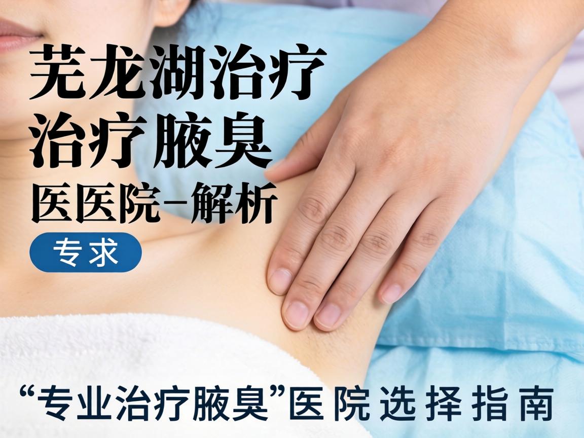 芜湖治疗腋臭医院解析，专业治疗腋臭的医院选择指南