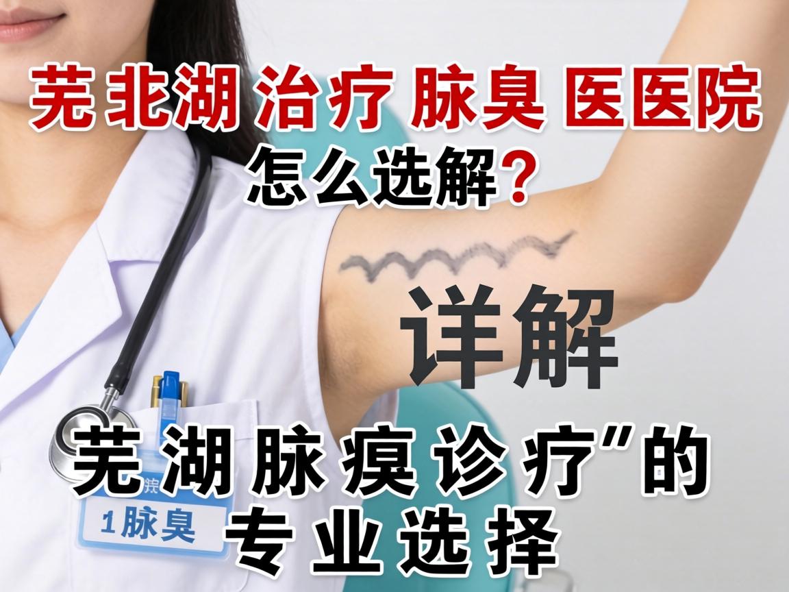 芜湖治疗腋臭医院怎么选？详解芜湖腋臭诊疗的专业选择