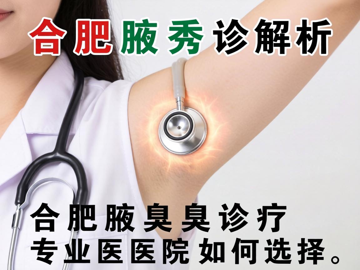 合肥腋秀解析，合肥腋臭诊疗，专业医院如何选择