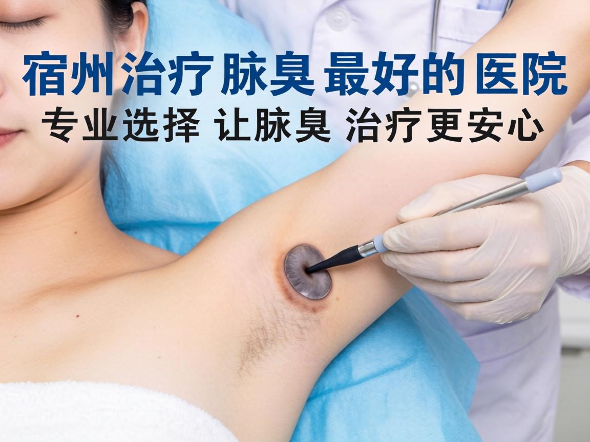 宿州治疗腋臭最好的医院,专业选择让腋臭治疗更安心 宿州治疗腋臭最好的医院,专业选择让腋臭治疗更安心