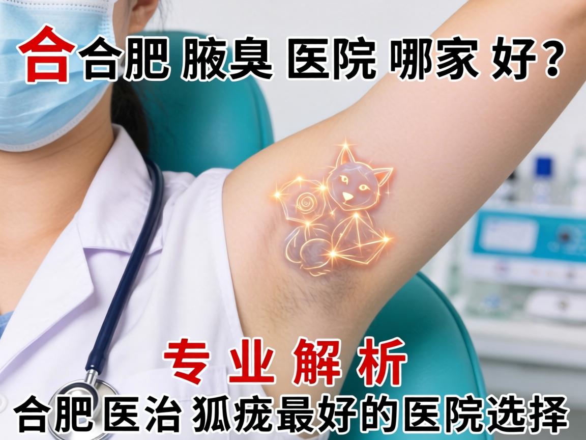合肥腋臭医院哪家好？专业解析合肥医治狐臭最好的医院选择