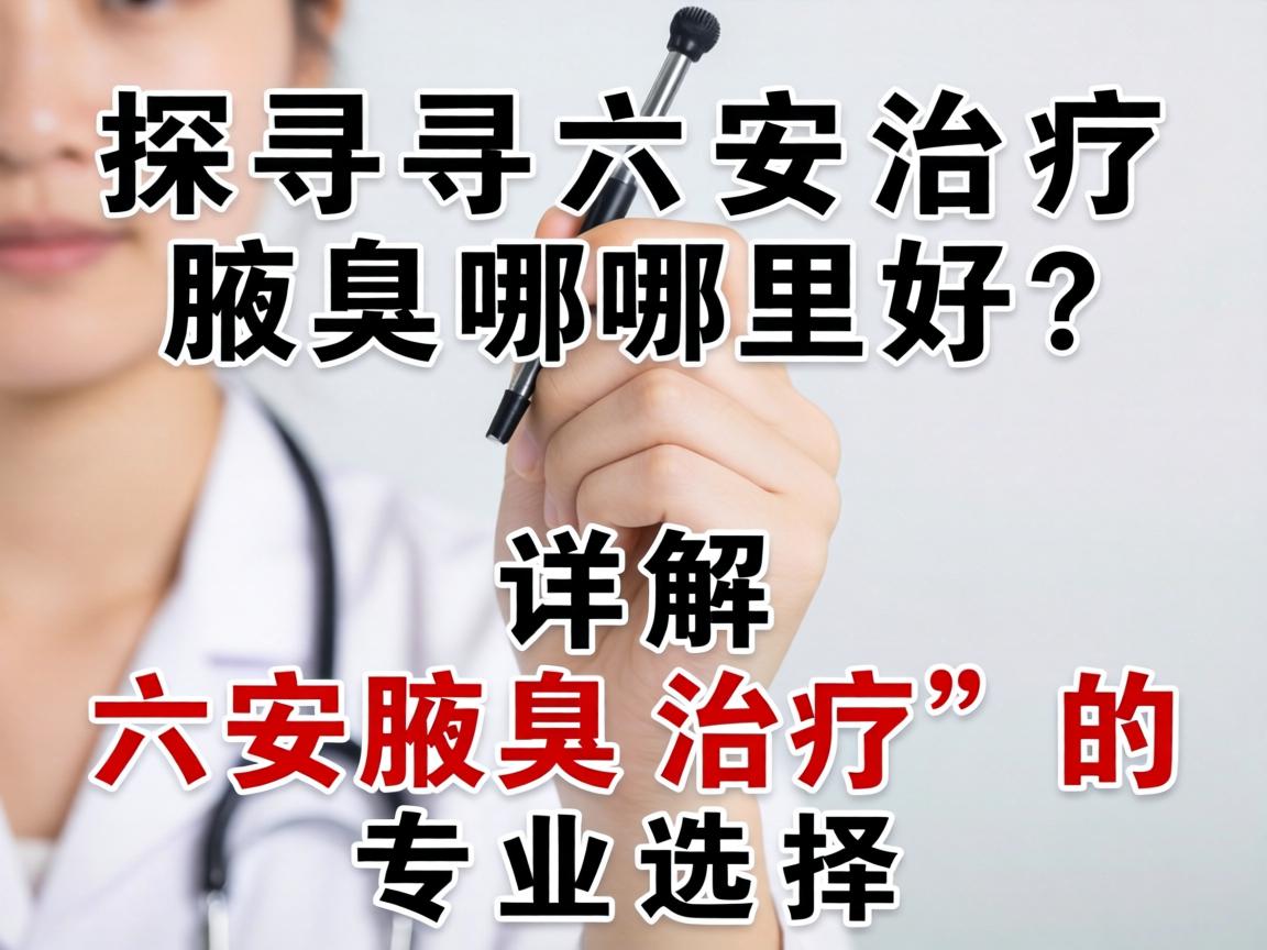 探寻六安治疗腋臭哪里好?详解六安腋臭治疗的专业选择 探寻六安治疗腋臭哪里好?详解六安腋臭治疗的专业选择