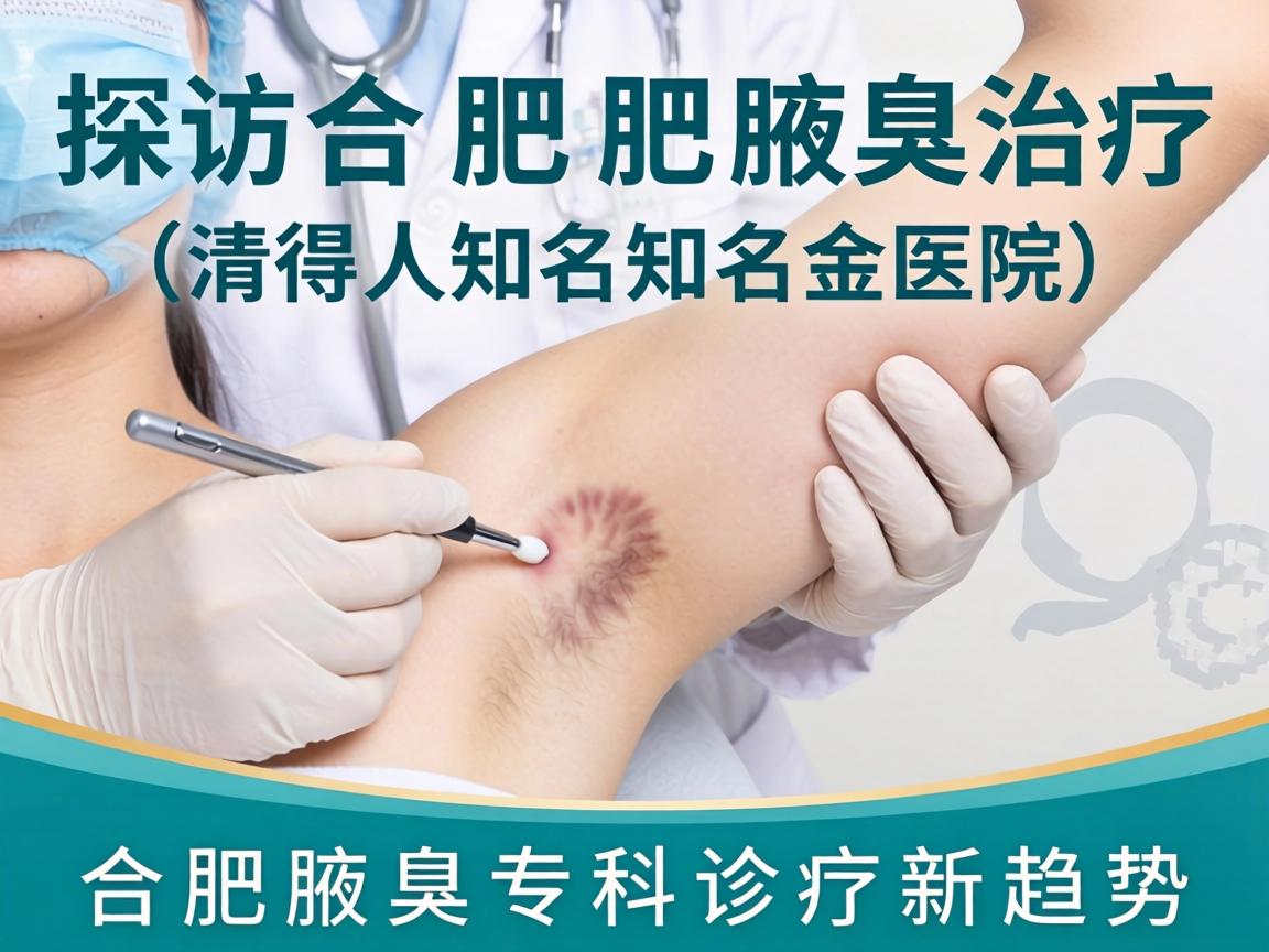 探访合肥腋臭治疗知名医院,详解合肥腋臭专科诊疗新趋势 探访合肥腋臭治疗知名医院,详解合肥腋臭专科诊疗新趋势