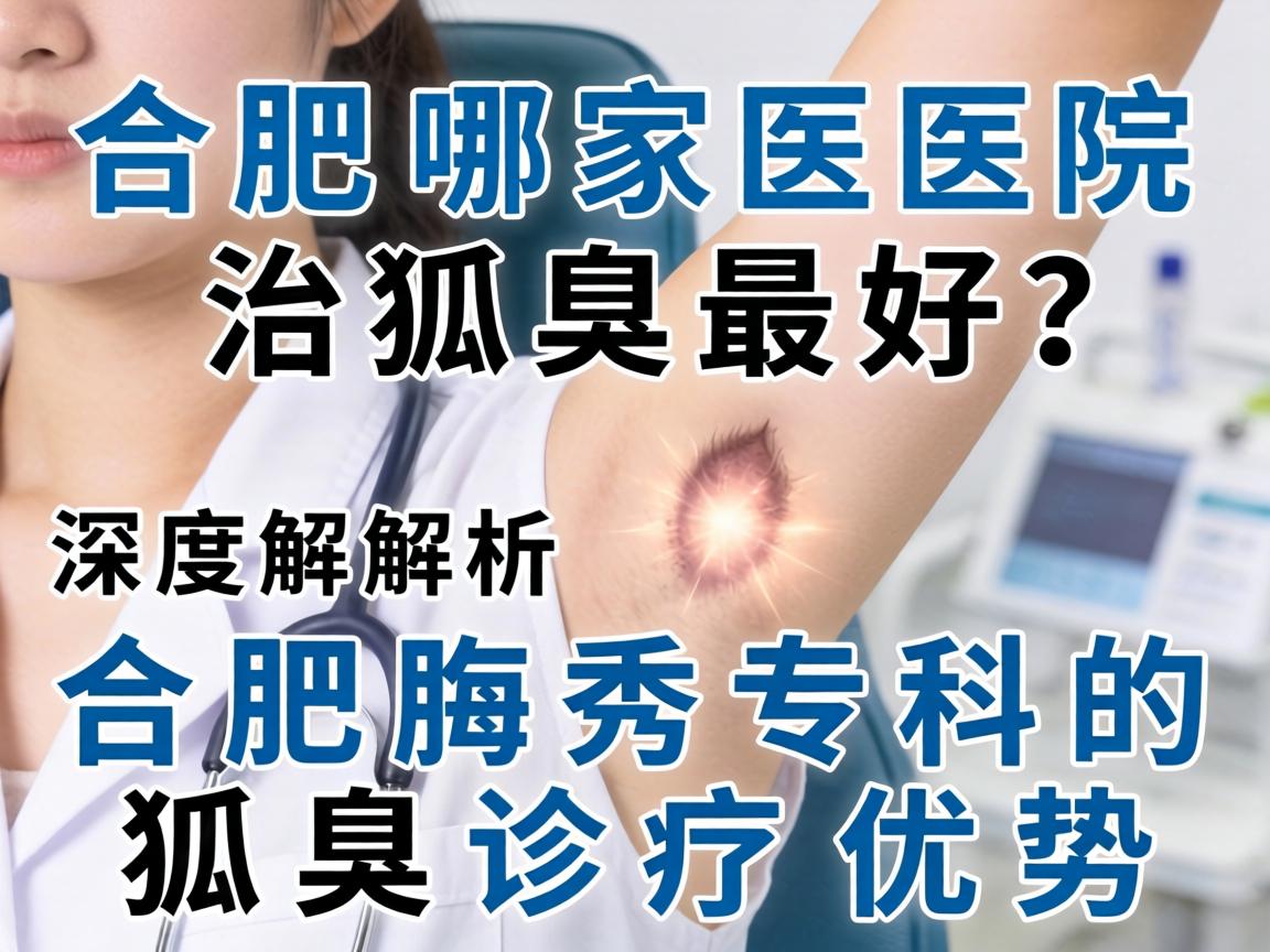 合肥哪家医院治狐臭最好?深度解析合肥腋秀专科的狐臭诊疗优势 合肥哪家医院治狐臭最好?深度解析合肥腋秀专科的狐臭诊疗优势