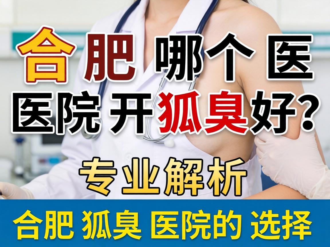 合肥哪个医院开狐臭好?专业解析合肥狐臭医院的选择 合肥哪个医院开狐臭好?专业解析合肥狐臭医院的选择