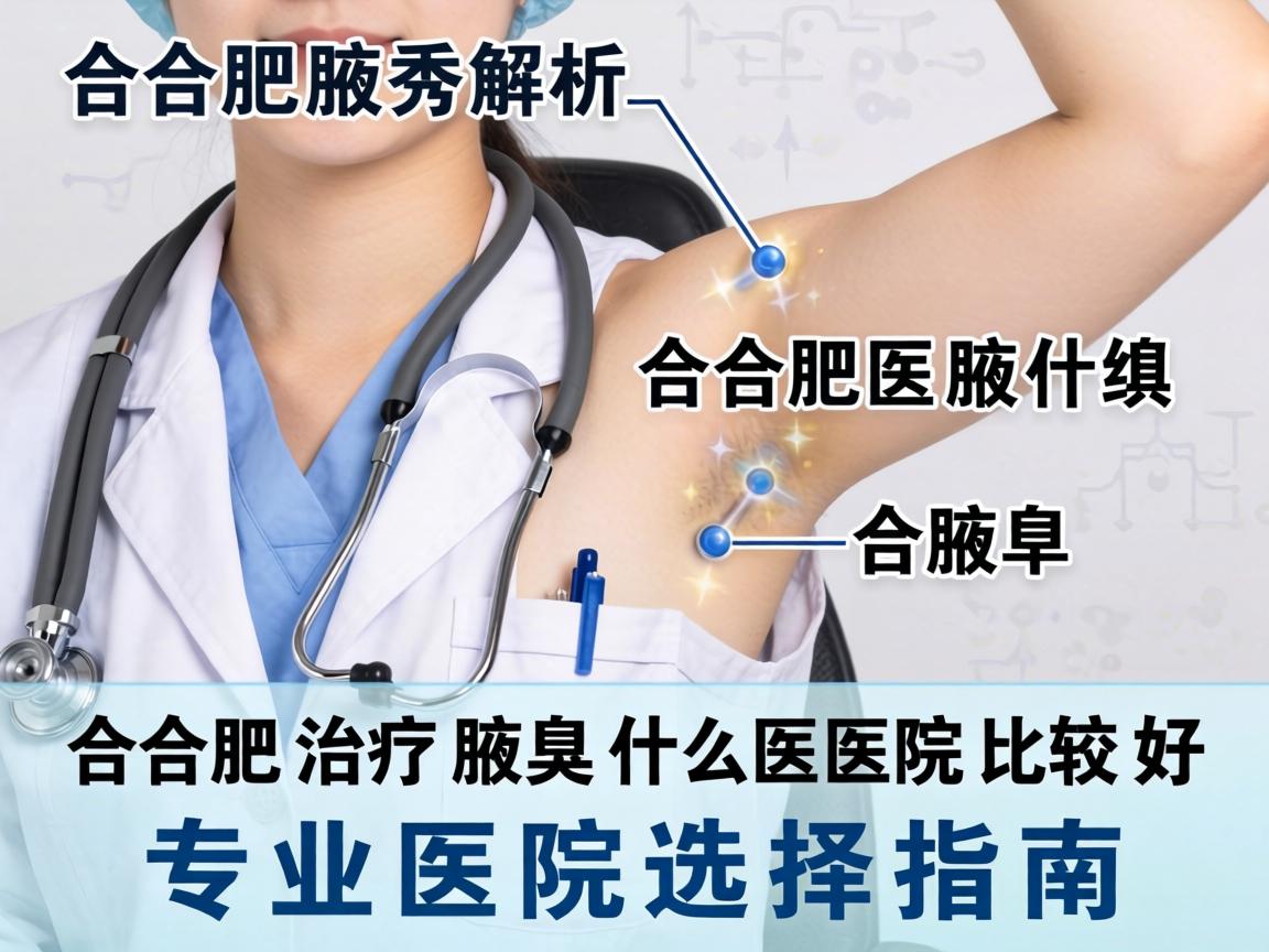 合肥腋秀解析,合肥治疗腋臭什么医院比较好,专业医院选择指南 合肥腋秀解析,合肥治疗腋臭什么医院比较好,专业医院选择指南