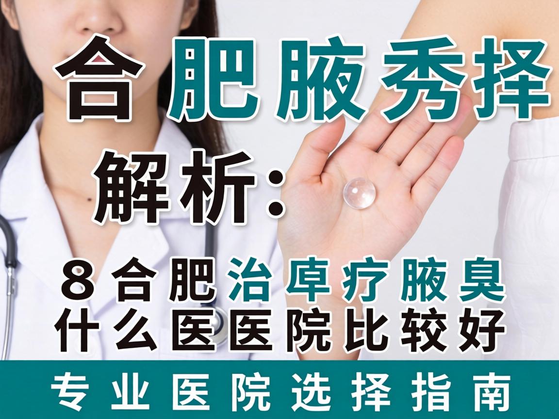 合肥腋秀解析,合肥治疗腋臭什么医院比较好,专业医院选择指南 合肥腋秀解析,合肥治疗腋臭什么医院比较好,专业医院选择指南