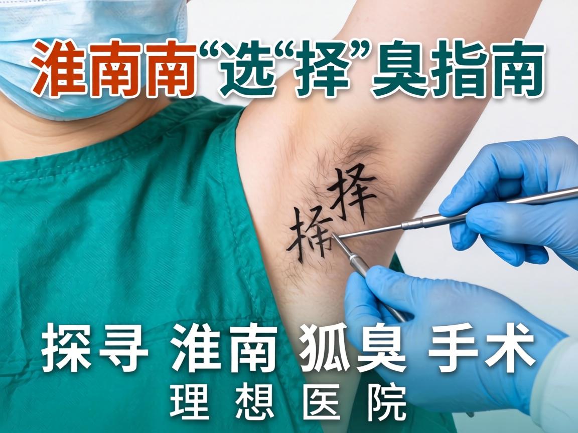 淮南狐臭手术选择指南,探寻淮南狐臭手术理想医院 淮南狐臭手术选择指南,探寻淮南狐臭手术理想医院