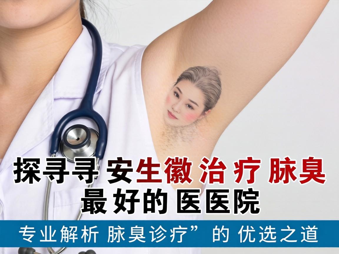 探寻安徽治疗腋臭最好的医院，专业解析腋臭诊疗的优选之道