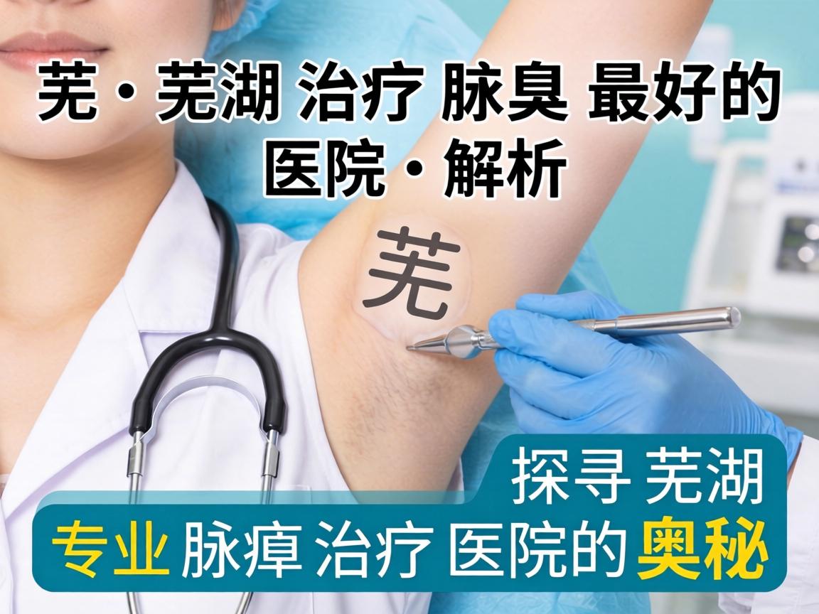 芜湖治疗腋臭最好的医院解析，探寻芜湖专业腋臭治疗医院的奥秘