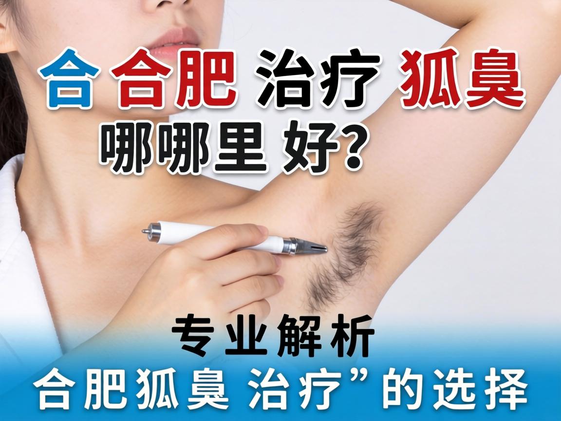 合肥治疗狐臭哪里好？专业解析合肥狐臭治疗的选择