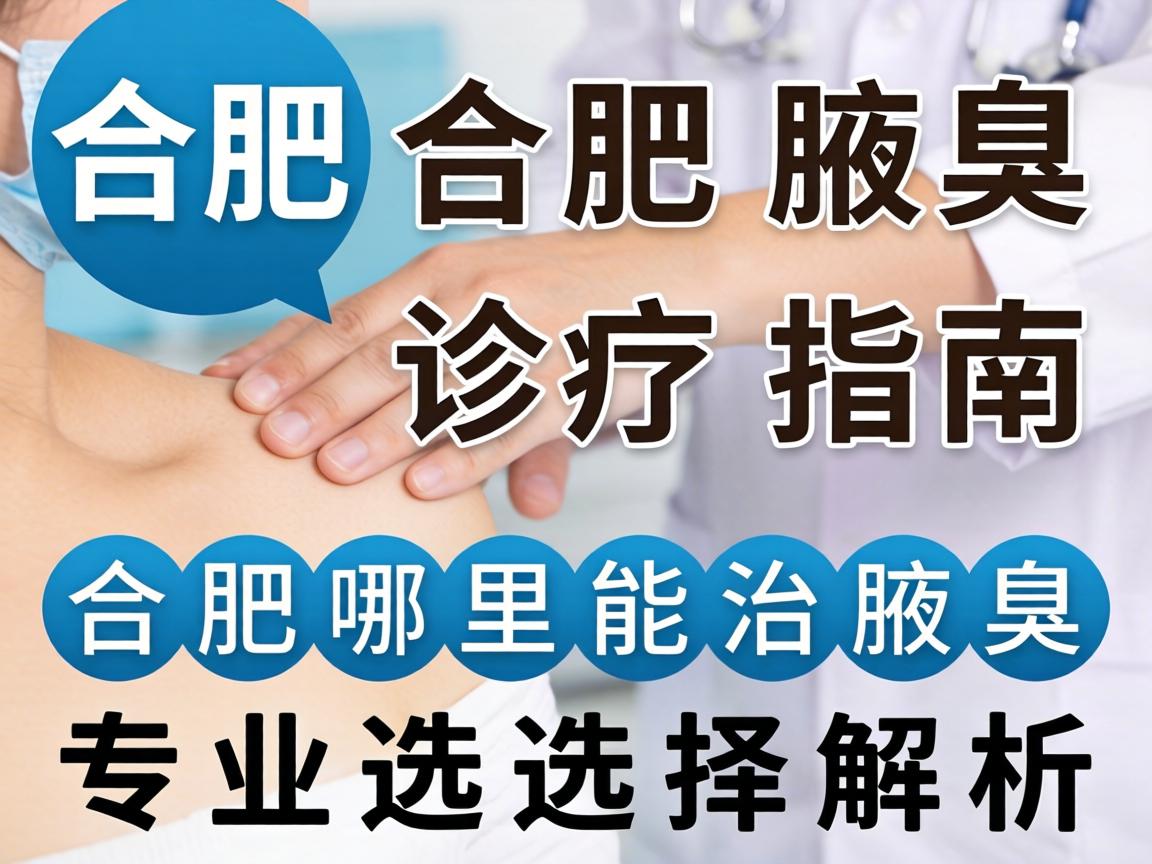 合肥腋臭诊疗指南，在合肥哪里能治腋臭，专业选择解析