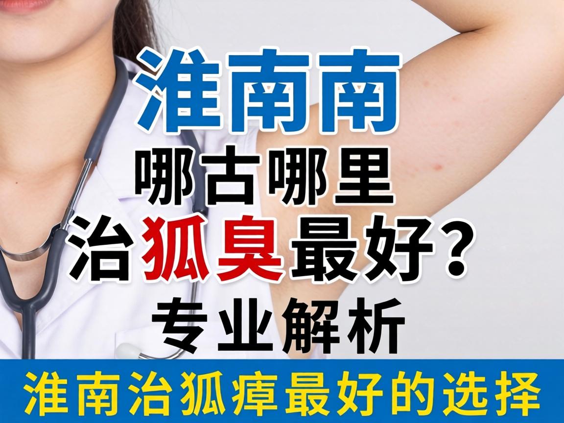 淮南哪里治狐臭最好？专业解析淮南治狐臭最好的选择