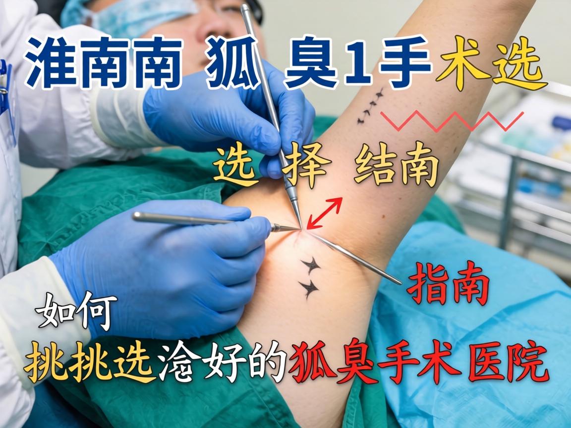 淮南狐臭手术选择指南，如何挑选好的狐臭手术医院