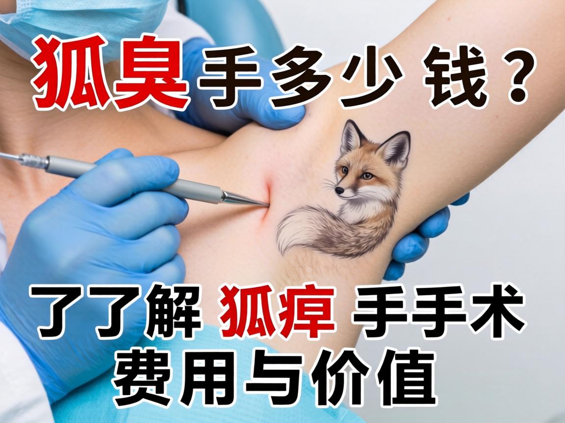 狐臭手术多少钱?了解狐臭手术费用与价值 狐臭手术多少钱?了解狐臭手术费用与价值